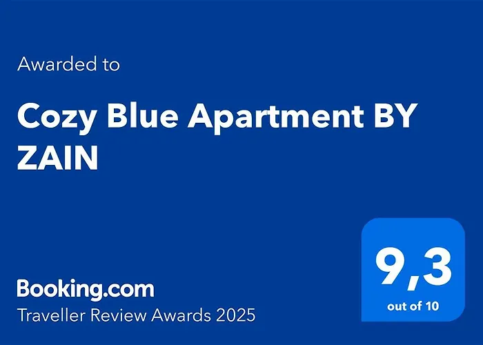 Cozy Blue Apartment By Zain